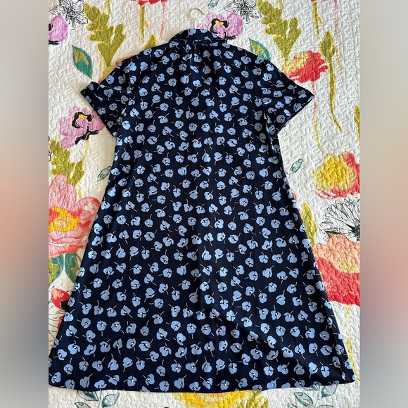 Draper James Blue Floral Midi Dress - Picture 2 of 5